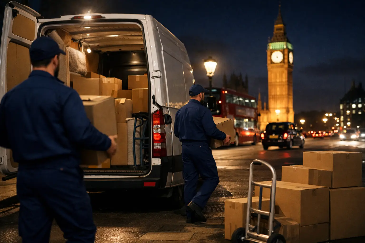Late Night Moving Service in London