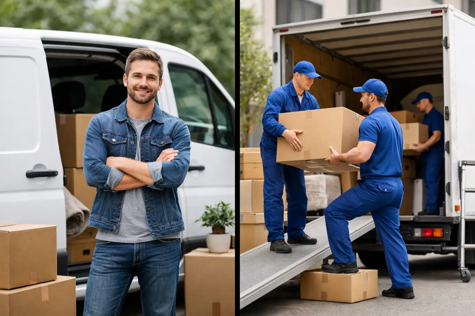 Man and Van vs Removals: Which to Book?