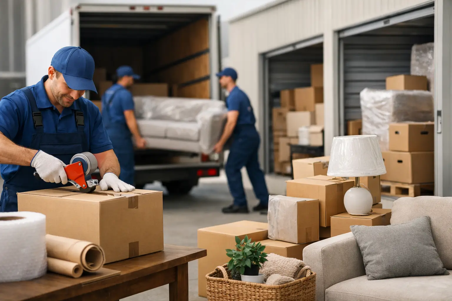 Removal Company with Packing and Storage