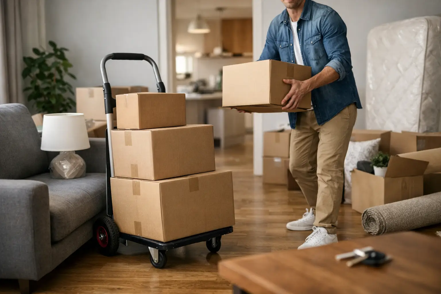 How to Move a One Bedroom Flat