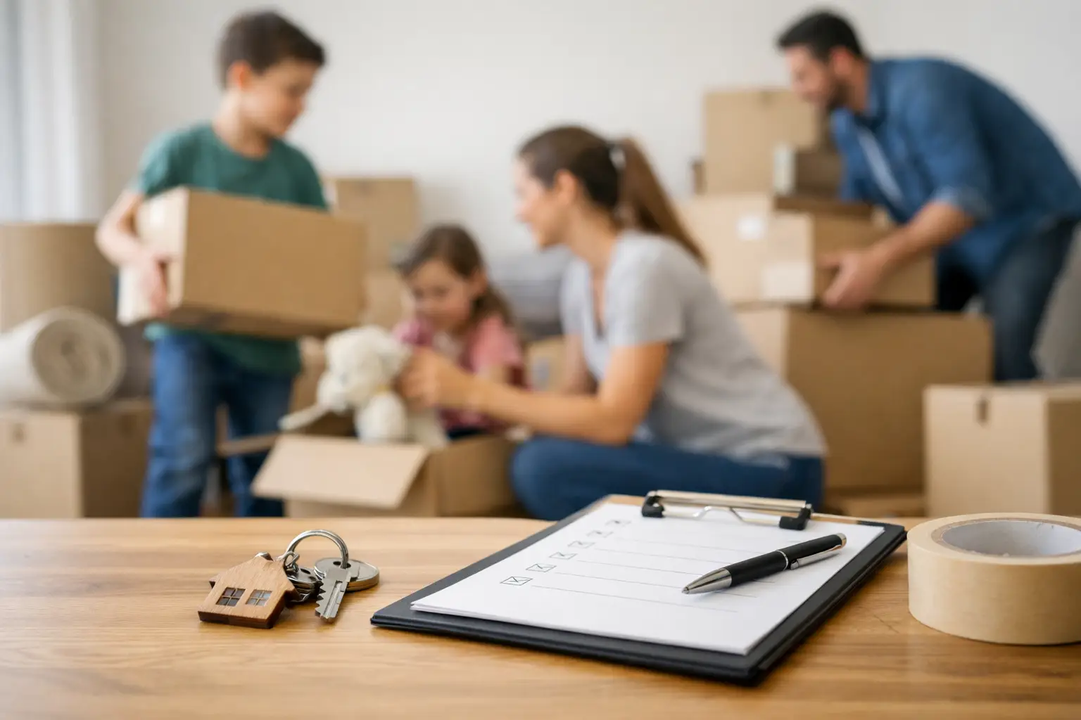 Moving Day Checklist for Families