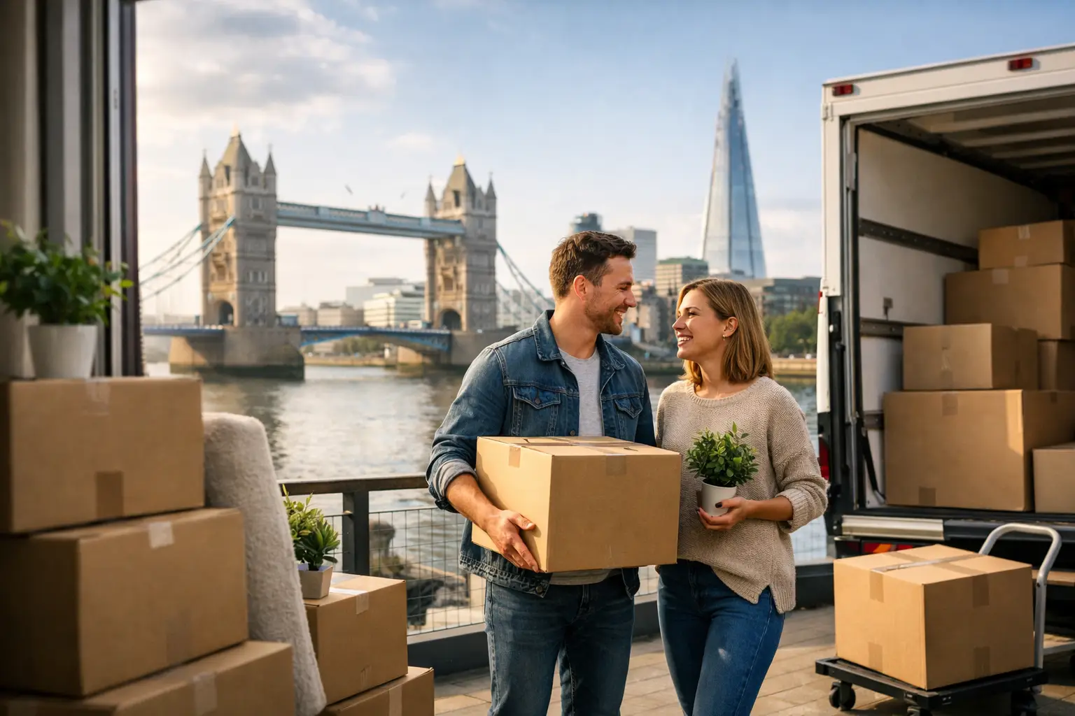 Best Time to Move House in London for Less Stress