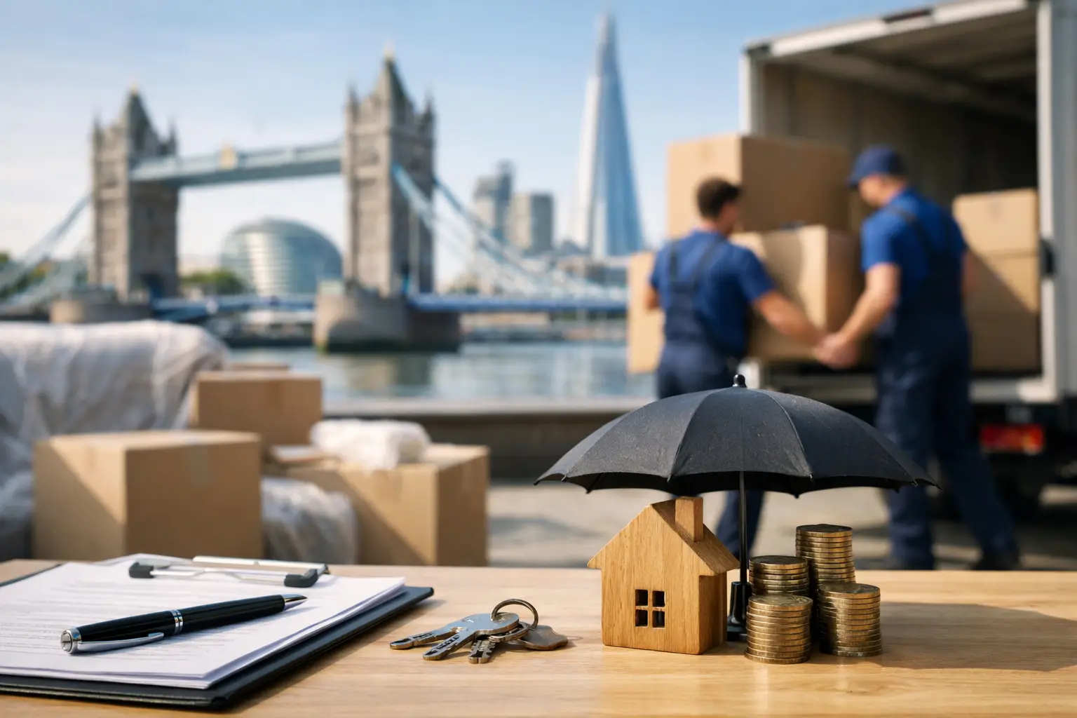 Removals Insurance Explained for London Moves