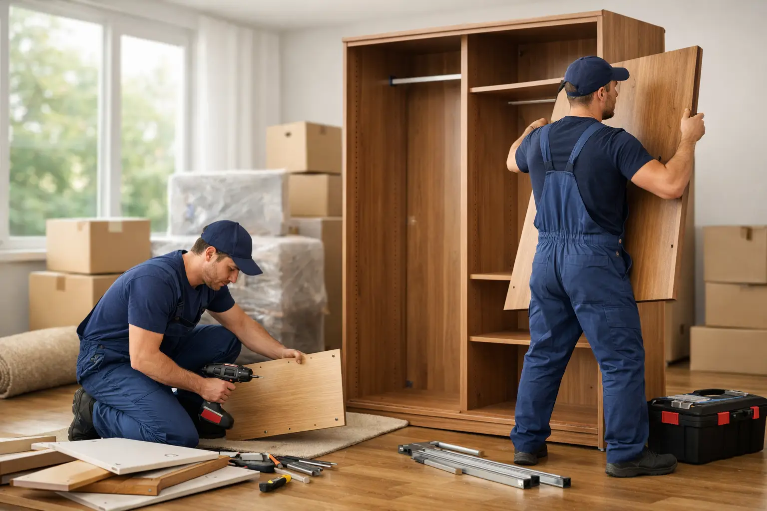 Can Movers Take Apart Wardrobes Before a Move?