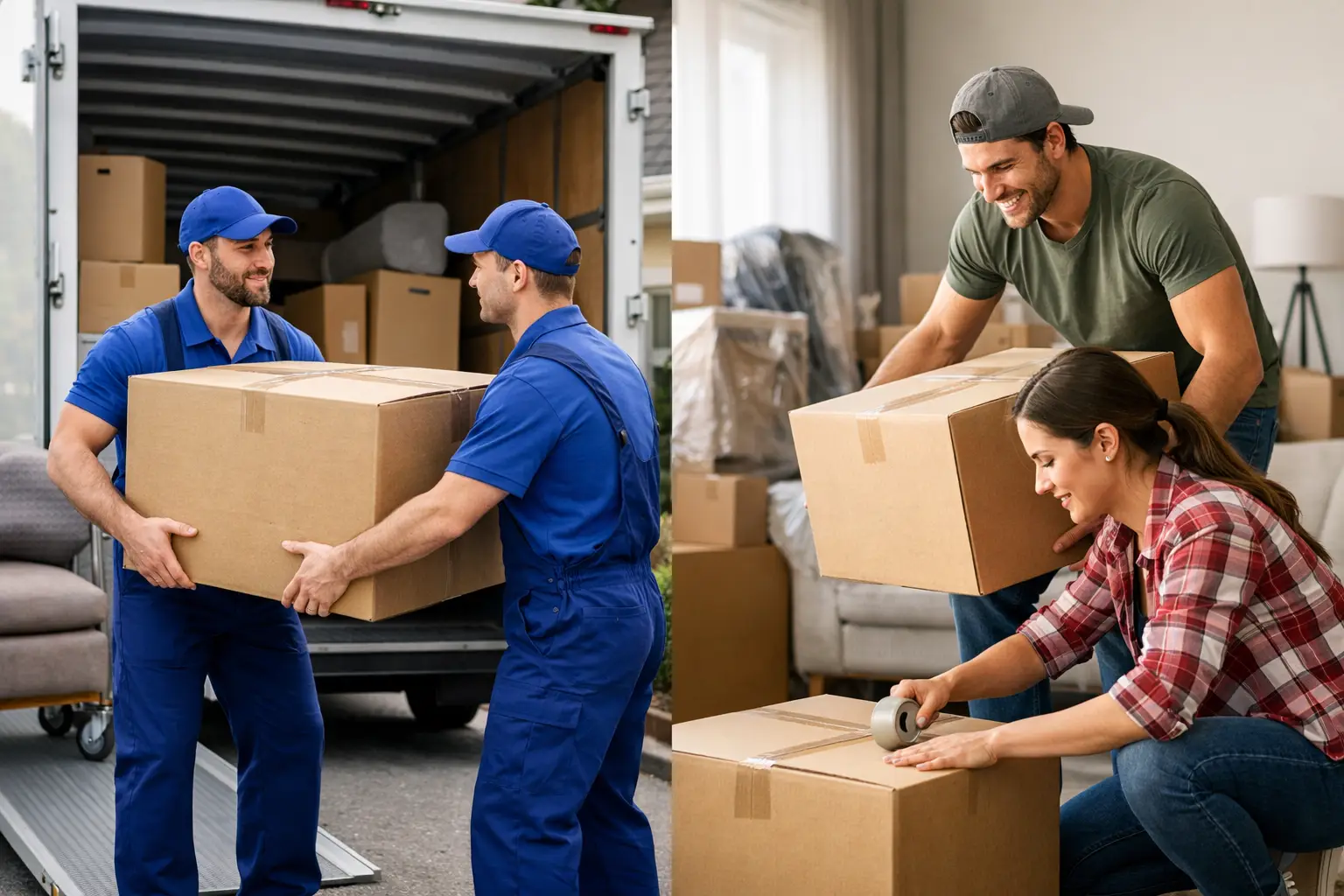 Home Movers vs DIY Moving: Which Is Better?