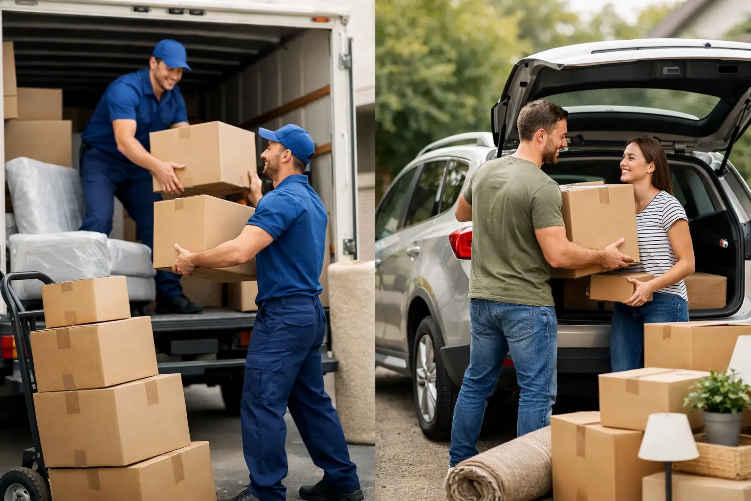 Removal Company Versus Self Move: Which Works?