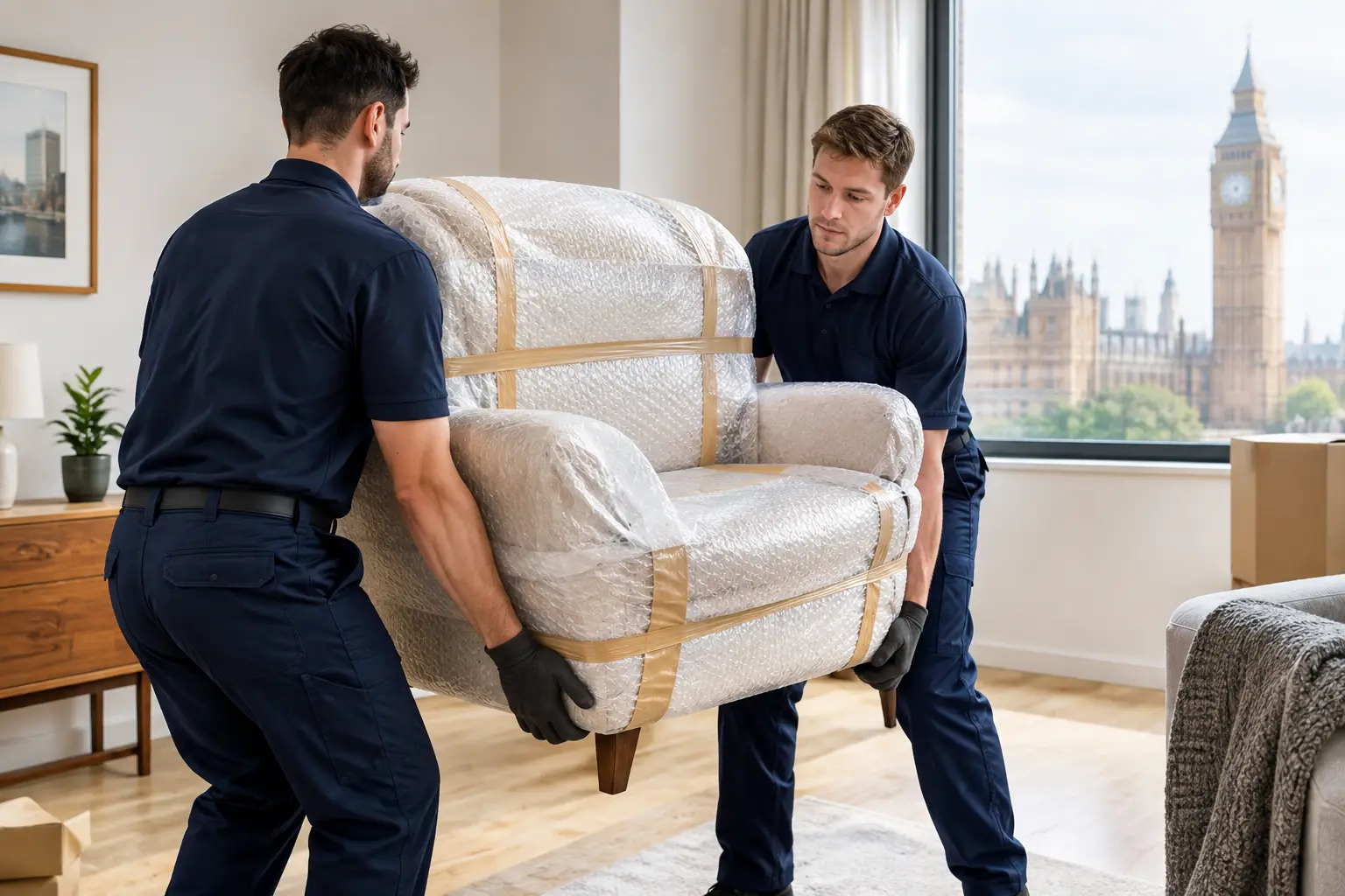 Careful Movers for Fragile Furniture in London