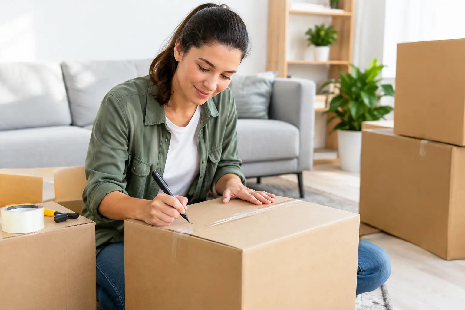 How to Label Moving Boxes for an Easier Move